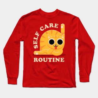 Self Care Routine Long Sleeve T-Shirt